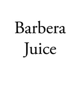 Barbera Juice California