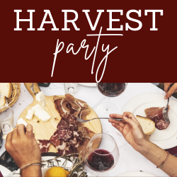 Harvest Party - November 11th Noon to 4pm