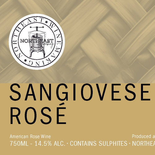 Sangiovese Rose by Northeast Winemaking