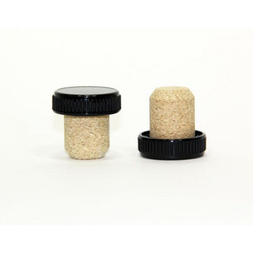 Bar Top Corks - Microagglomerated Plastic Black Top