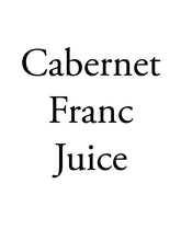Cabernet Franc Juice California