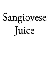 Sangiovese Juice California